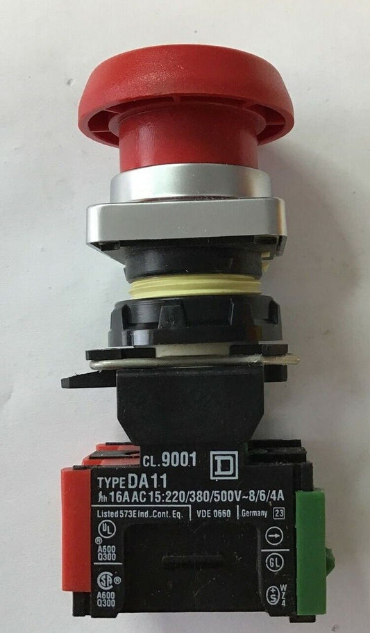 SQUARE D 9001 D2B1RM05 PUSH BUTTON