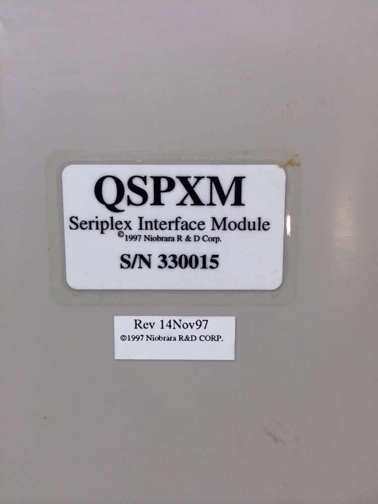 Modicon 140QSPXM Seriplex Master Module QSPXM