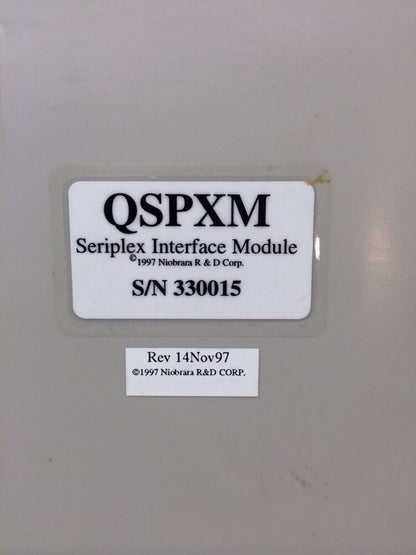 Modicon 140QSPXM Seriplex Master Module QSPXM