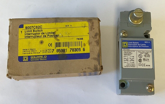 SQUARE D 9007C62C LIMIT SWITCH SER.A TYPE 6