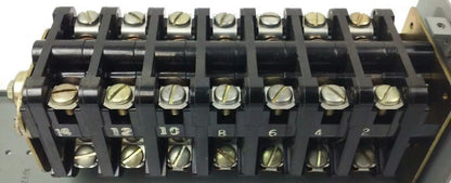 ALLEN BRADLEY H609083-2 ROTARY PILOT SWITCH, SIZE 10, 25A, H609083/2, BUL. 806