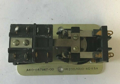 GUARDIAN IR-1200/1200-4C-115A INTERLOCKING RELAY A410-057867-00 115V 60CY