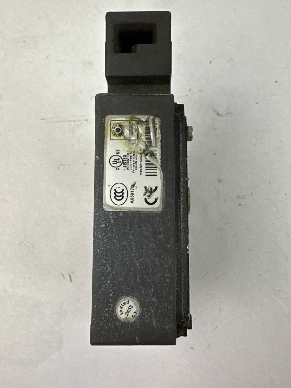 EUCHNER TZ1LE024RC18VAB-C1826 SAFETY SWITCH AC-15 4A 110V DC-13 4A 24V