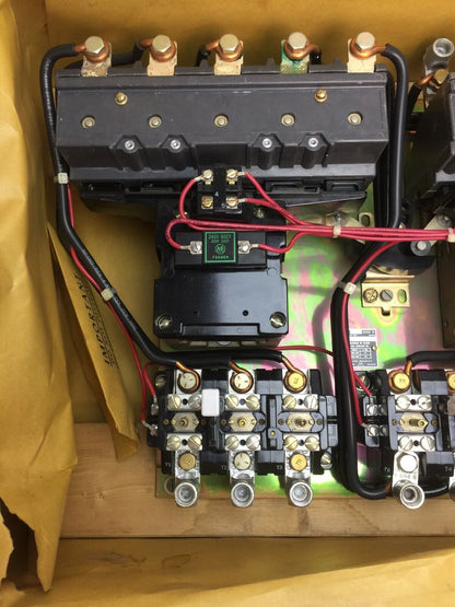 ALLEN BRADLEY 715XDOA13 TWO-SPEED STARTER CONSEQUENT POLE 3 PHASE SIZE 3 NEMA 0