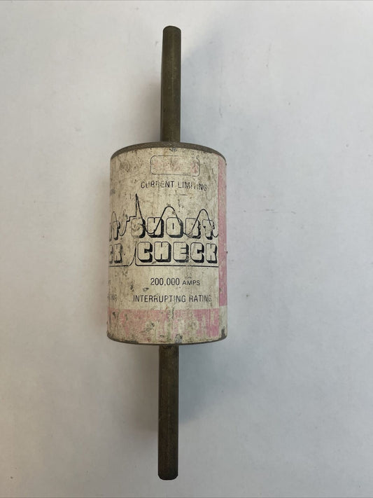 CEFCO CLL 800 CURRENT LIMITING SHORT CHECK FUSE 800AMP 600VAC CLASS L