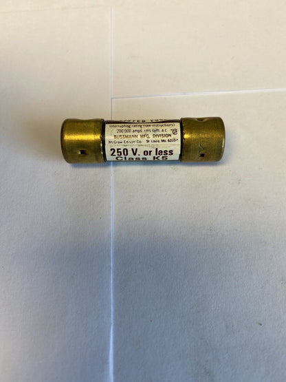 Bussmann Low-Peak LPN8 8A 250V Fuse "Lot of 6"