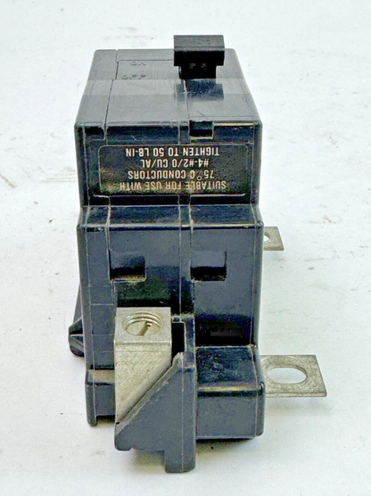 SQUARE D - QOM125VH - MAIN CIRCUIT BREAKER - 2 POLE/ 125 A/ 240 VAC