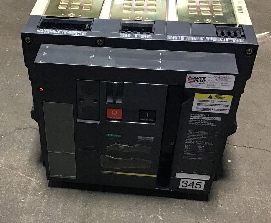 SQUARE D WL3EERSSX9SXXXXXXA MASTERPACT CIRCUIT BREAKER 1600A NW 16 HF 600VAC