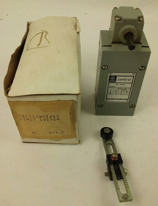 GE, CR115GW51249, LIMIT SWITCH, 600V MAX, 10AMP, CR115GW, GENERAL ELECTRIC, NEW