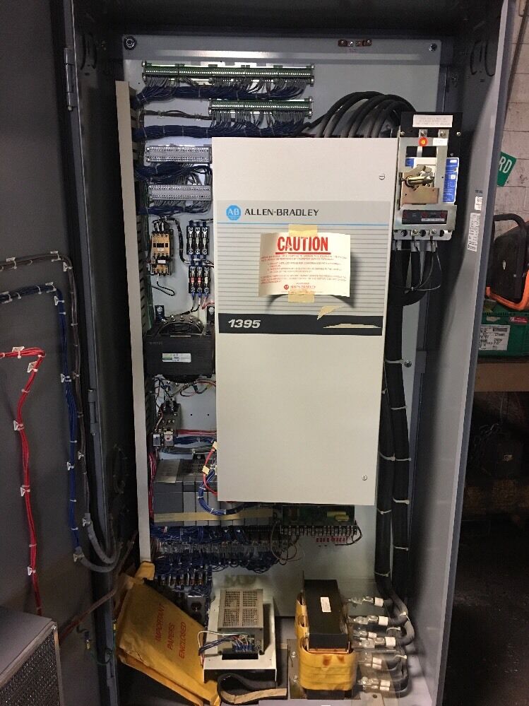 ALLEN BRADLEY 1395 DC DRIVE CONTROLLER 75 H.P. 230V