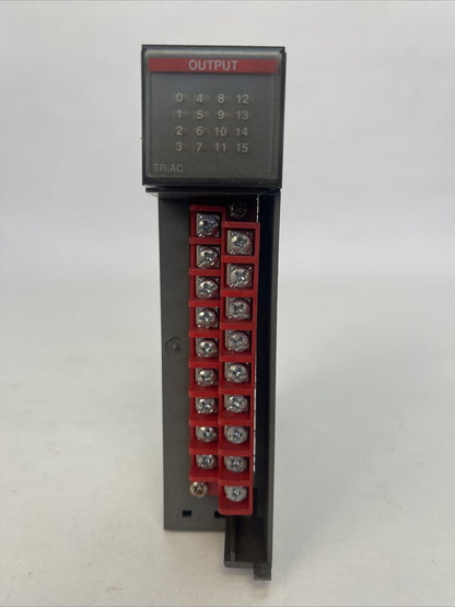 ALLEN BRADLEY 1746-OA16 OUTPUT MODULE SER B OUTPUT VOLTAGE 85-265VAC
