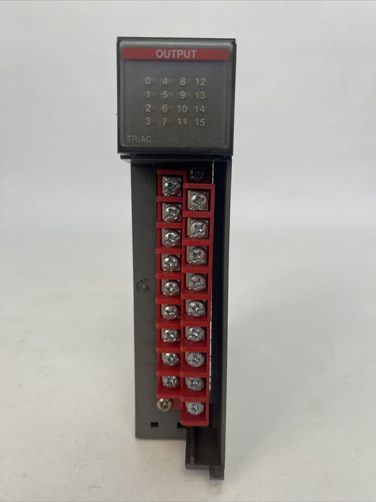 ALLEN BRADLEY 1746-OA16 OUTPUT MODULE SER B OUTPUT VOLTAGE 85-265VAC