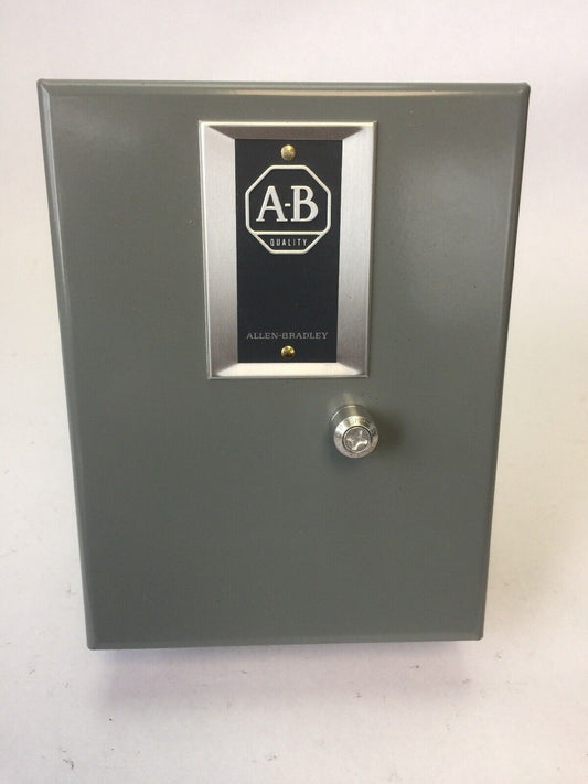 ALLEN BRADLEY 509-TAD FULL VOLTAGE STARTER NEMA SIZE 00 GA475 COIL 480V 60HZ