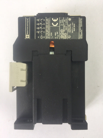 TELEMECANIQUE CA3 DN 22 CONTROL RELAY 600VAC 10A COIL 24VDC LA4 DE 1E 24-48 VAC