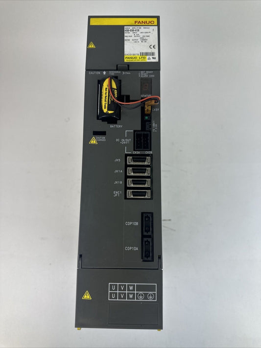 FANUC A06B-6096-H106 F SERVO AMPLIFIER OUTPUT 230VAC INPUT 283-325VDC
