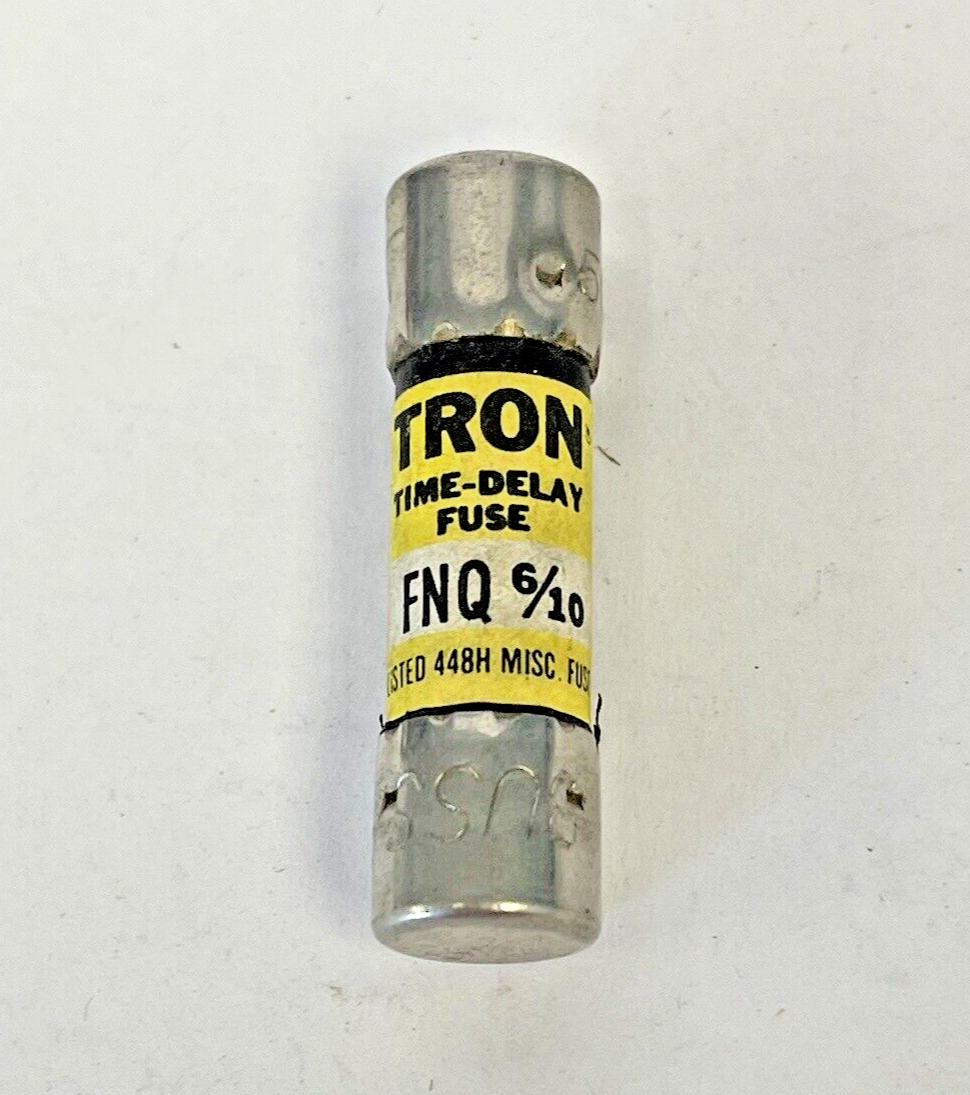 BUSSMANN - *BOX OF 10* - FNQ 6/10 - TRON TIME-DELAY FUSES, 500 VAC