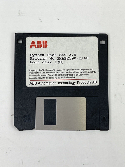 ABB ROBOTICS - 64A-01634- RobotWare - 4 DISKS - SYSTEM PACK S4C 3.0 - SEE DESC.