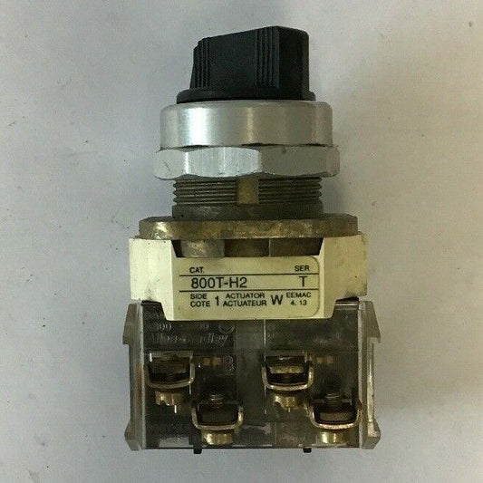 ALLEN BRADLEY 800T-H2 SERIES T SELECTOR SWITCH***(LOTOF5)***