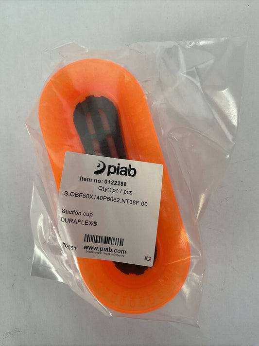 PIAB 0122288 PIAB 0122288 S.OBF50X140P6062.NT38F.00 SUCTION CUP DURAFLEX