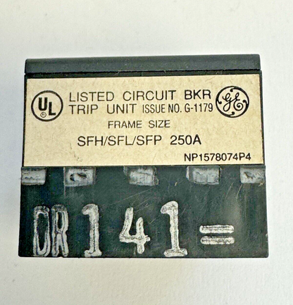 GE - SRPF250A175 - RATING PLUG W/ ADJUSTABLE INSTANTANEOUS TRIP - 175A