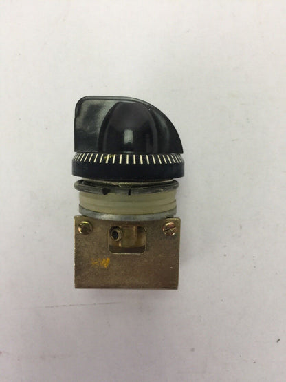 GE CR104G13 POTENTIOMETER OPERATOR ONLY MIN OILTIGHT ACCESSORY FOR 1/4 X 3/4 SHA