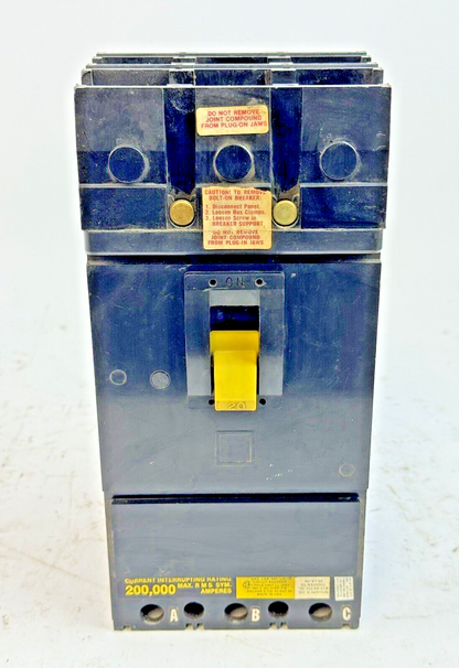 SQUARE D - IFB34020 - I-LINE MOLDED CASE CIRCUIT BREAKER - 20 AMP/3 POLE/480 VAC