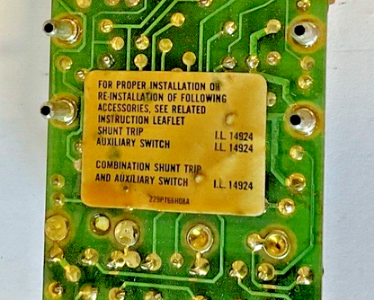 WESTINGHOUSE MC800 SELTRONIC PC BOARD CGZQ03140 1290C75G21