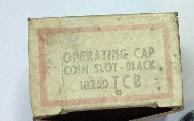 CUTLER HAMMER 10250TCB OPERATING CAP BLACK COIN SLOT