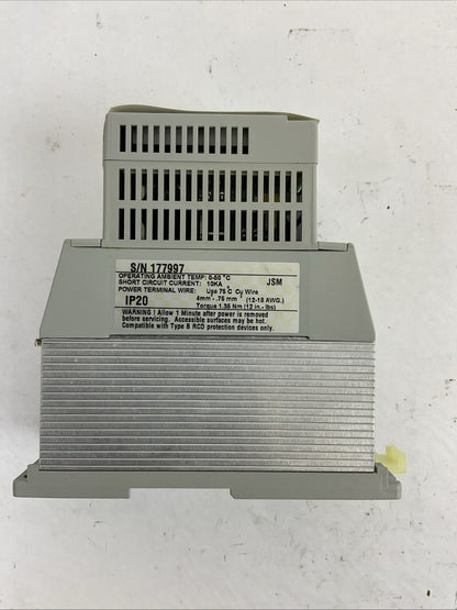 ALLEN BRADLEY 160-BA01NPS1 SER B FRN 6.00 VARIABLE SPEED DRIVE 380-460VAC