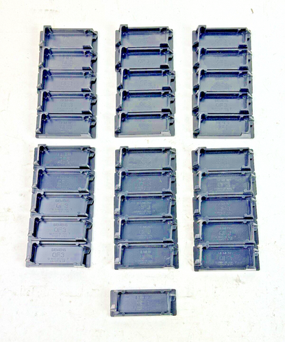 SIEMENS *LOT OF 31* - QF3  - 1" FRONT PLATE FILLER - 31 PIECES