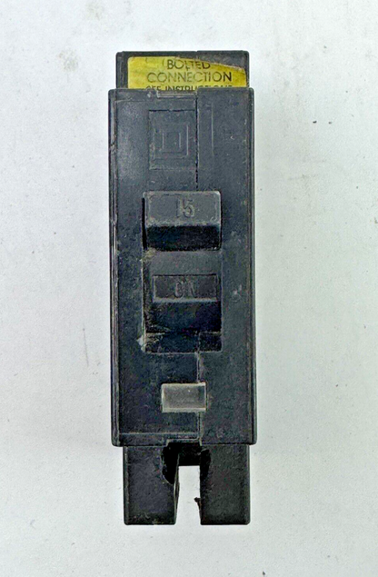 SQUARE D - EHB14015 - BOLT-ON CIRCUIT BREAKER - 1 POLE/15 A/ 277 VAC/ TYPE EHB4