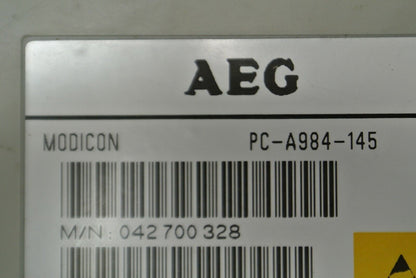 AEG / MODICON PC-A984-145 / CPU / 8K / 24VDC / 1A