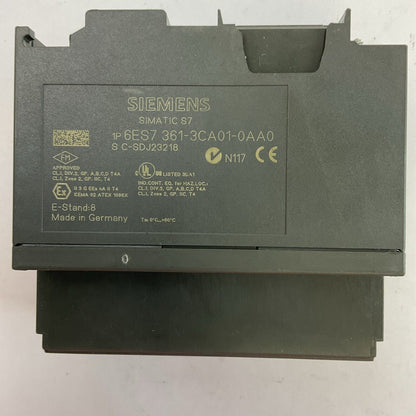 SIEMENS 6ES7 361-3CA01-0AA0 INTERFACE MODULE SIMATIC S7