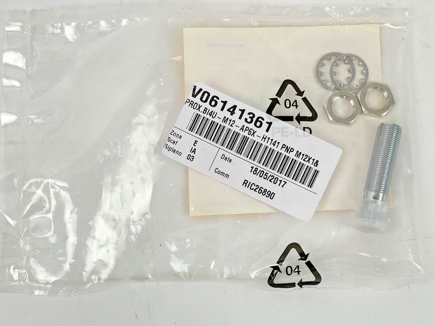 TURCK - BI4U-M12-AP6X-H1141 - PROXIMITY SWITCH SENSOR - 1634804