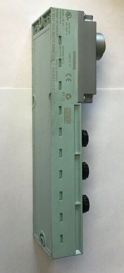 SIEMENS 6ES7 141-3BH10-0XA0 MODULE 6ES7 194-3AA00-0BA0 TERMINAL BLOCK 24VDC