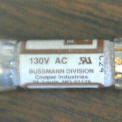 LOT of 5 / BUSSMANN / TRON KAA25 RECTIFIER FUSE / 25A / 130V / NEW SURPLUS
