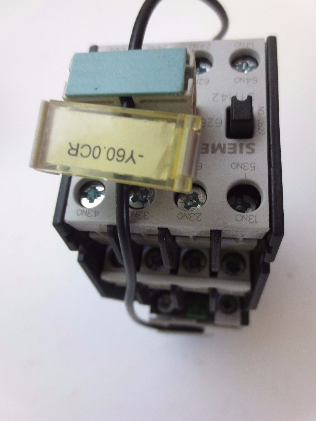 SIEMENS 3TH4262-0B CONTACTOR w/ 3TX7402-3D SURGE SUPPRESSOR