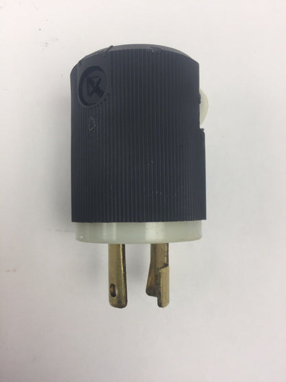 HUBBELL HBL7102C TWIST LOCK MALE PLUG 20A 250V