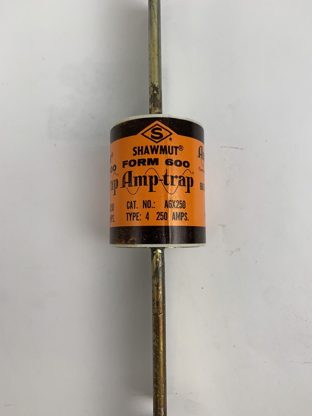 Shawmut Form 600 Amp-trap A6X250 Type 4 250A 600V Fuse