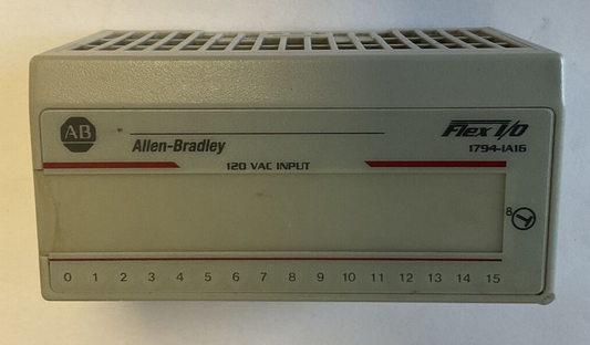 ALLEN BRADLEY 1794-IA16 INPUT 120VAC  SER.A REV.A01