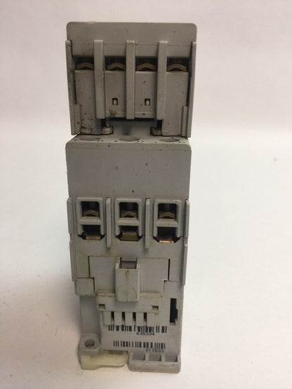 ALLEN BRADLEY 100-C37*00 CONTACTOR SER C 60A 600VAC COIL 120/110V 60/50HZ 100-F