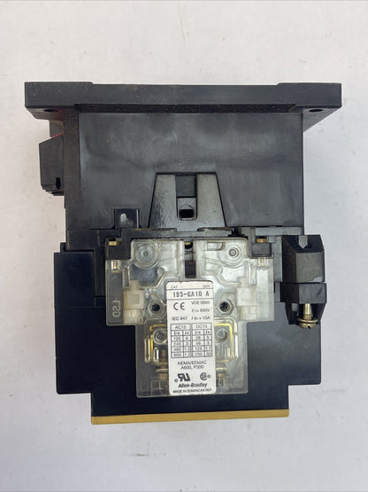 ALLEN BRADLEY 100-A60N*3 CONTACTOR SER C 60A 600VAC 50HP COIL120V 60HZ