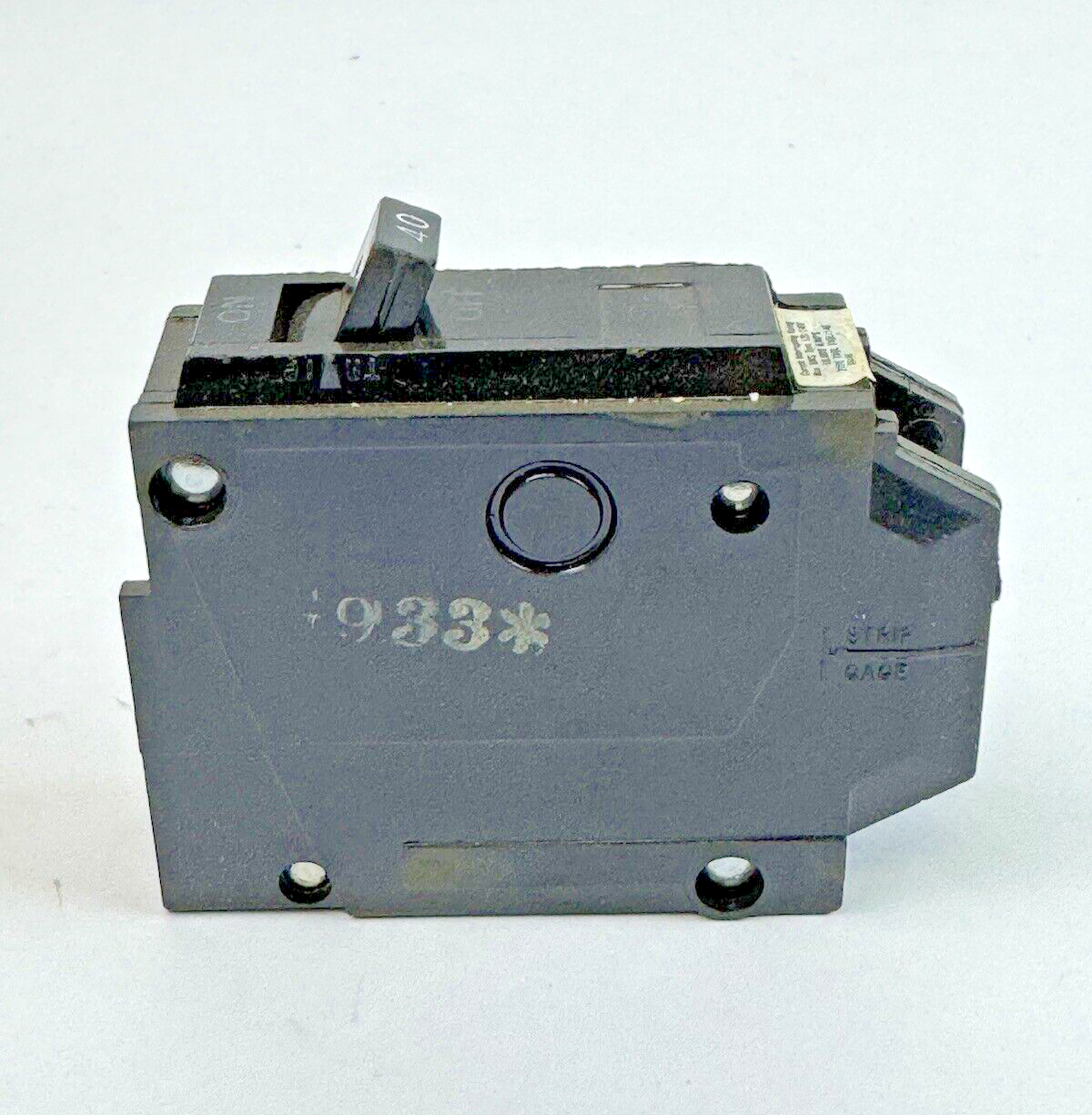 GE **BOX OF 6** THQL1140 - CIRCUIT BREAKERS - 1 POLE, 40 A, 240 VAC - NEW