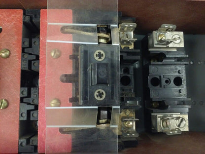 WESTINGHOUSE FDPT2211R SER.B FUSIBLE TWIN PANELBOARD SWITCH 30A 240V 2P 7.5HP