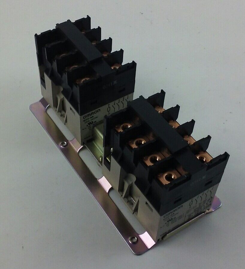 2 Omron relay G7Z-4A , 24Vdc - G7Z4A (two mounted) (NEW SURPLUS)