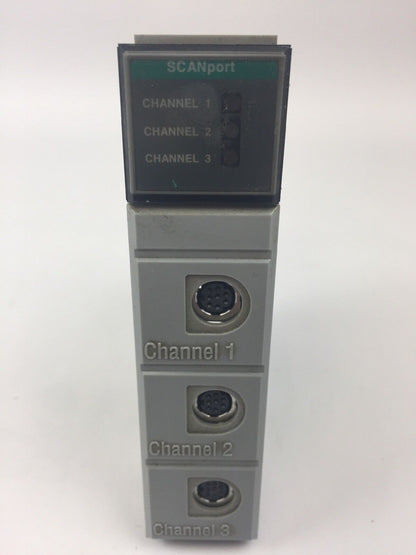 ALLEN BRADLEY 1203-SM1 SCANPORT MODULE SER A FRN 1.01 12VDC