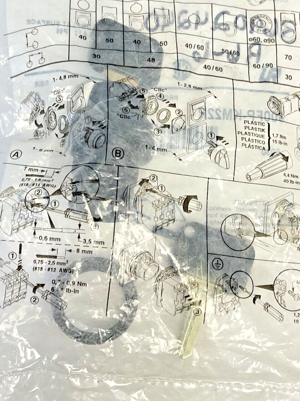 ALLEN BRADLEY - 800FP-KM22R - KEYED SELECTOR SWITCH - SERIES A