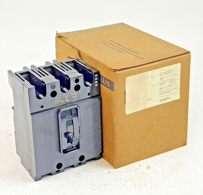 ITE / SIEMENS-EE3-B015-CIRCUIT BREAKER-15 A, 3 POLE, 240 VAC, 250 VDC, EE TYPE