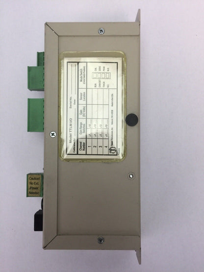 TOLEDO INTEGRATED SYSTEM TTLM-2 I/O LOAD MODULE 115VAC 0.1A 220VAC 0.1A