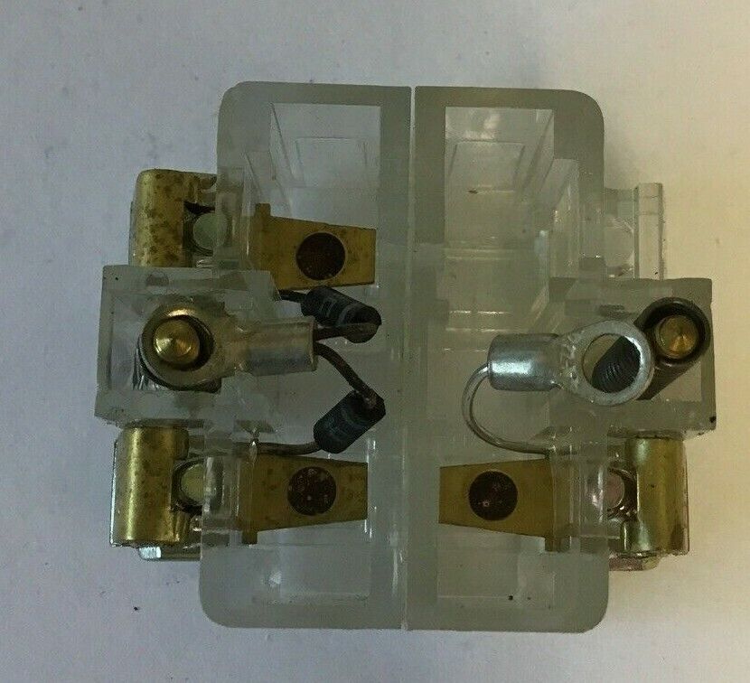 RUNDEL IDEC PR4 CONTACT BLOCK***LOTOF25***